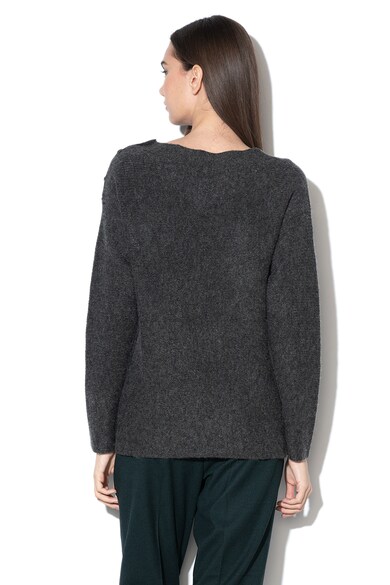 Esprit Пуловер с вълна и декоративни копчета Жени