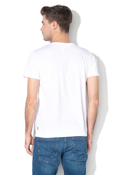 Esprit Tricou din bumbac organic cu imprimeu foto Barbati