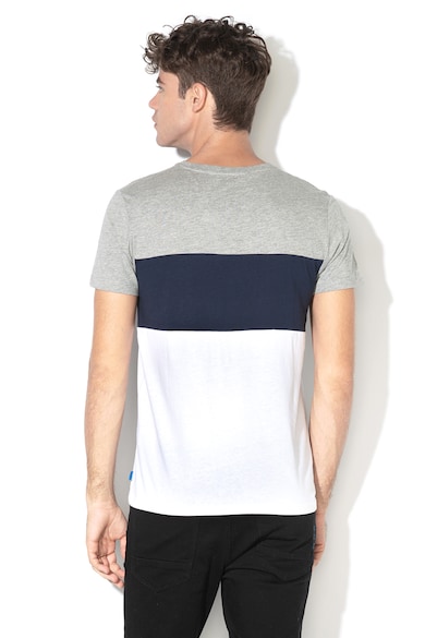 EDC by Esprit Tricou cu model colorblock si decolteu la baza gatului Barbati