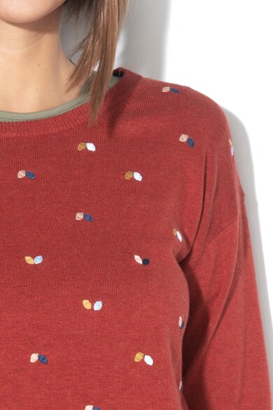EDC by Esprit Pulover tricotat fin cu broderie Femei