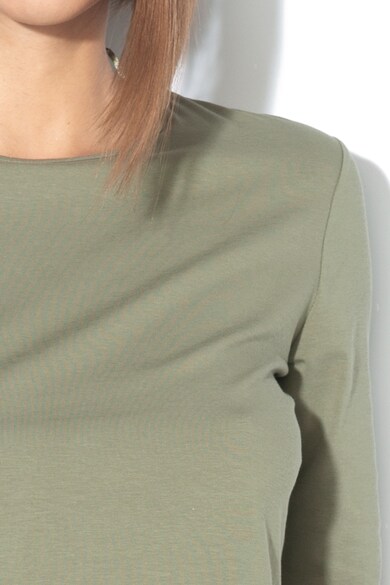 EDC by Esprit Kerek nyakú póló középhosszú ujjakkal női