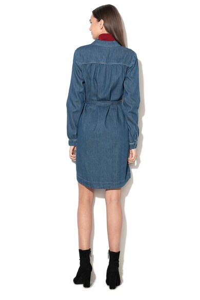 Esprit Rochie mini de denim cu cordon in talie Femei