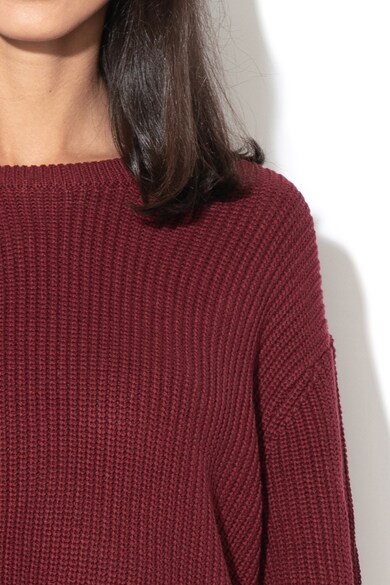 Esprit Пуловер с овално деколте и рипсени детайли Жени