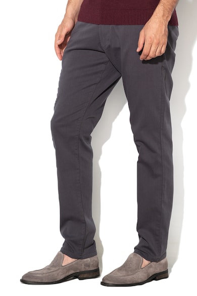 Esprit Pantaloni chino slim fit cu aspect texturat Barbati