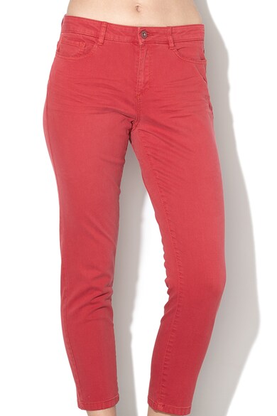 Esprit Pantaloni crop cu croiala conica Femei