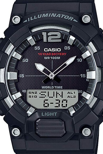 Casio Часовник с каишка от смола Мъже