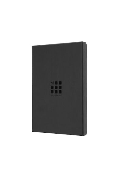 Moleskine Тетрадка  classic, Кожена корица, За диктовка, Черна Жени