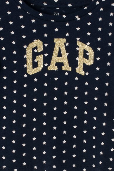 GAP Bluza cu logo stralucitor Fete