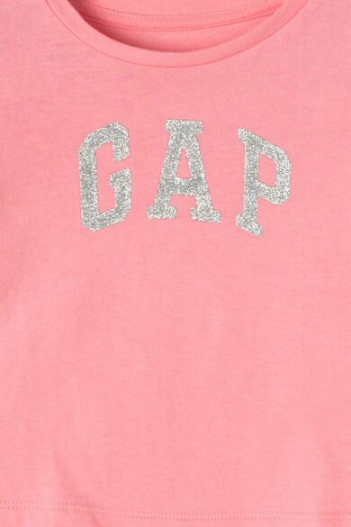 GAP Bluza cu logo stralucitor Fete