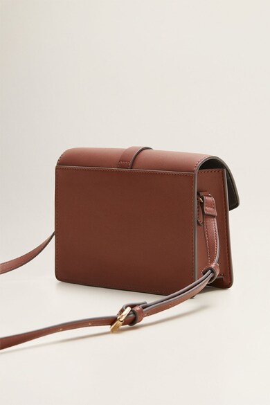 Mango Geanta crossbody cu model de piele de reptila Onara Femei