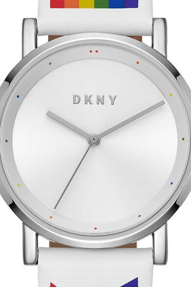 DKNY Ceas analog cu o curea cu model logo Femei