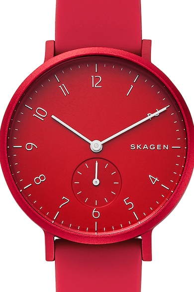 Skagen Унисекс аналогов часовник със силиконова каишка Жени