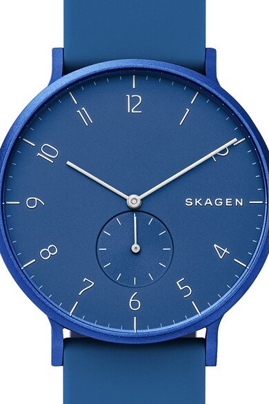 Skagen Унисекс часовник Aaren Kulor със силиконова каишка Жени