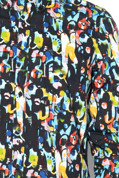 DESIGUAL Tricou slim fit cu imprimeu abstract Ciceron Barbati