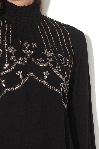 DESIGUAL Крепирана блуза Brule с декоративни камъни Жени