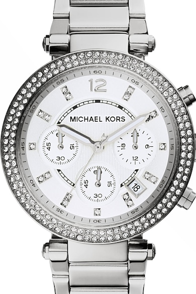 Michael Kors Часовник Parker с хронограф и кристали Жени