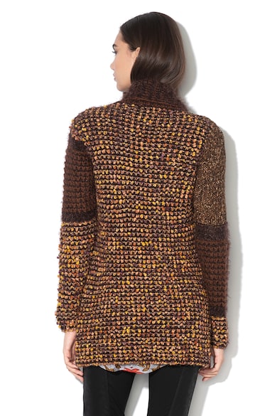 DESIGUAL Плетена жилетка Oslo с бляскави нишки Жени