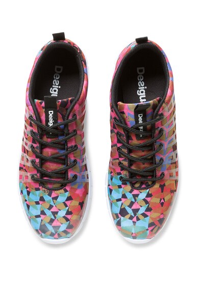 DESIGUAL Geometrikus mintájú sneaker női