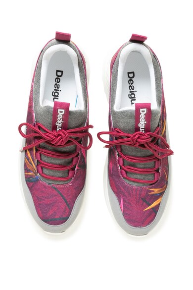 DESIGUAL Pantofi sport cu model tropical Femei