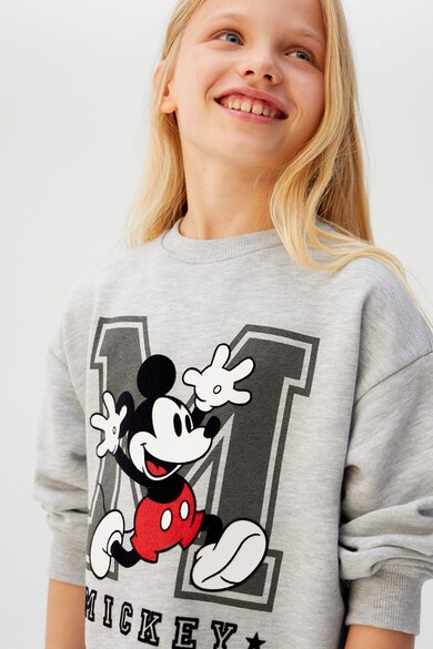 Mango Bluza sport cu imprimeu grafic Mickey Mouse Fete