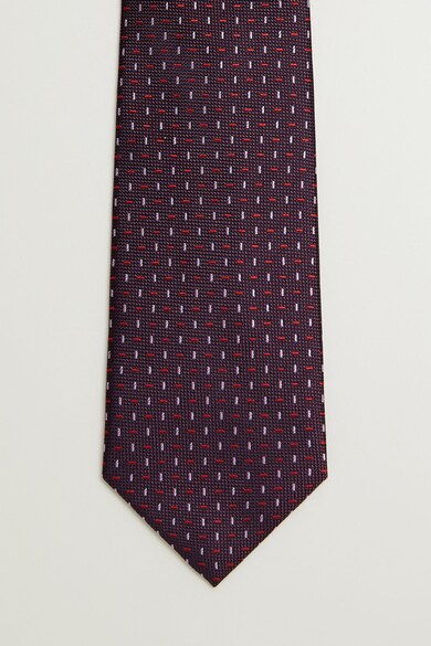 Mango Вратовръзка Lines с фигурална шарка Мъже