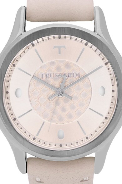 Trussardi Ceas analog cu o curea de piele Femei