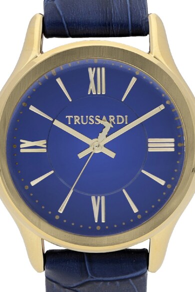 Trussardi Ceas analog cu o curea de piele Femei