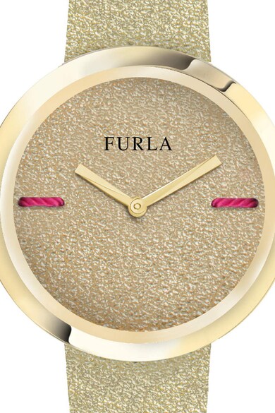 Furla Аналогов часовник с метализиран ефект Жени