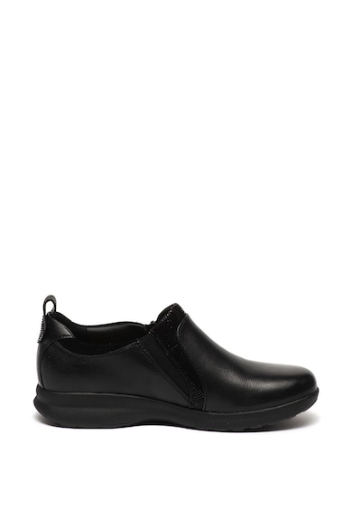 Clarks Pantofi de piele, cu fermoar Un Adorn Femei