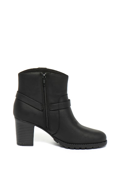 Clarks Botine biker de piele Verona Rock Femei