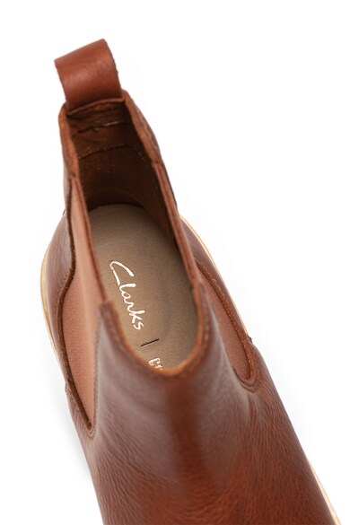 Clarks Ghete Chelsea din piele Trace Cora Femei