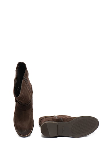 Clarks Ghete din piele intoarsa cu barete decorative cu catarama Demi Flow Femei