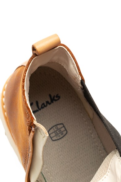 Clarks Crown nubuk bőr chelsea csizma Fiú