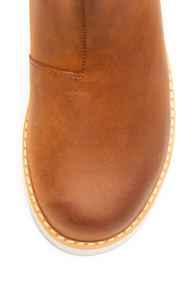 Clarks Ghete Chelsea de piele nabuc Crown Fete