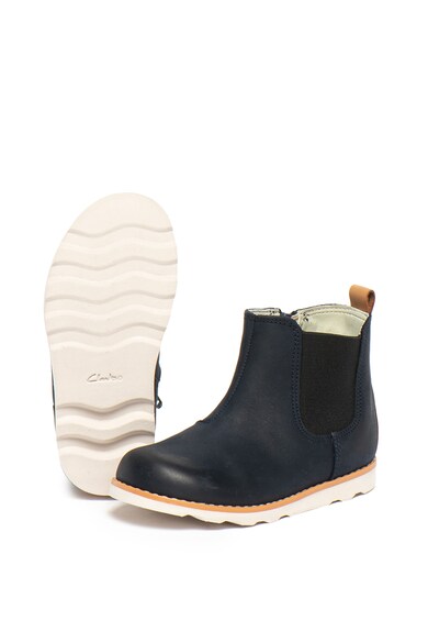 Clarks Ghete Chelsea usoare cu garnituri de piele Crown Halo Fete