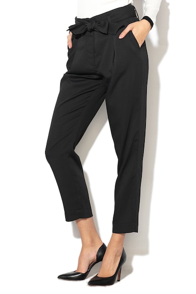 Silvian Heach Collection Pantaloni crop cu cordon detasabil in talie Talai Femei