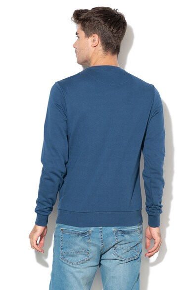 BLEND Normál fazonú pulóver kontrasztos logóval férfi