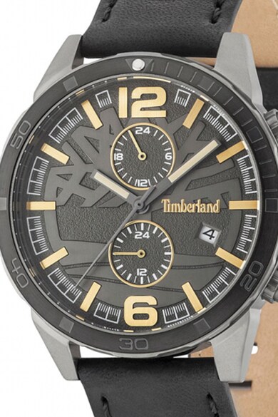 Timberland Sagamore Chrono bőrszíjas karóra férfi