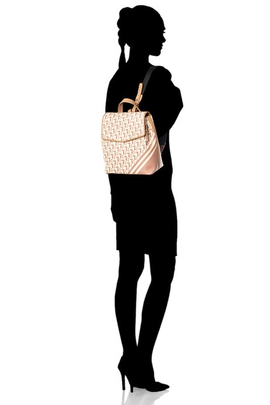 Trussardi Jeans Vaniglia műbőr mintás hátizsák női