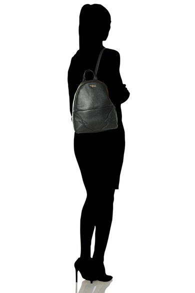Trussardi Jeans Deco műbőr hátizsák logórátéttel női