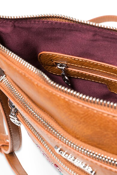 DESIGUAL Чанта от еко кожа с флорална бродерия Жени