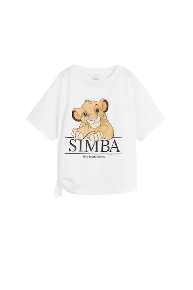 Mango Тениска Simba с щампа Момичета