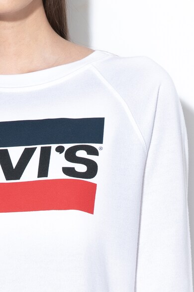 Levi's Bluza sport cu imprimeu logo si maneci raglan AA Femei