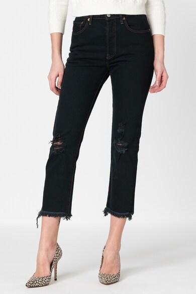 Levi's 501® magas derekú crop farmernadrág női