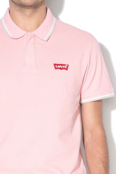 Levi's Tricou polo din pique cu aplicatie logo Barbati