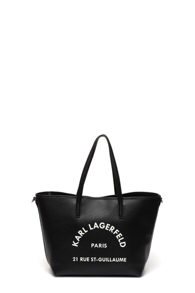 Karl Lagerfeld Кожена чанта Rue St Guillaume с несесер Жени