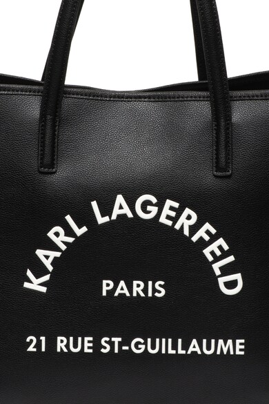 Karl Lagerfeld Кожена чанта Rue St Guillaume с несесер Жени