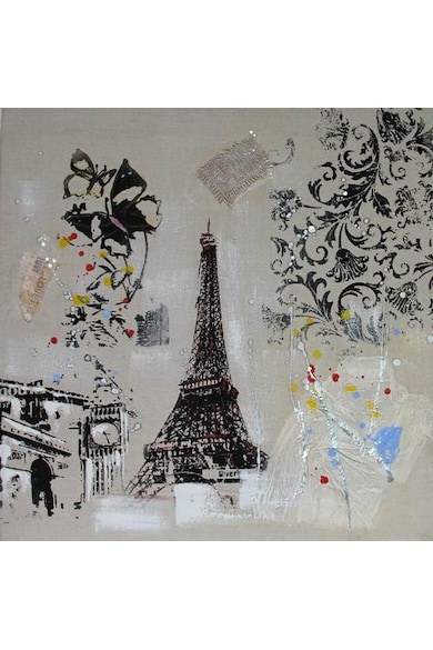 Mendola Art Paris festmény, 60 x 60 cm női