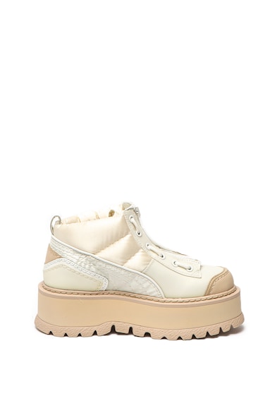 Puma Ghete flatform de piele ecologica si material textil Fenty x Puma Femei