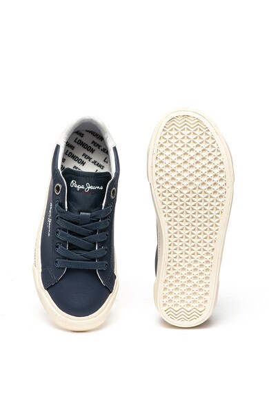 Pepe Jeans London Pantofi sport de piele Tennis Action Fete